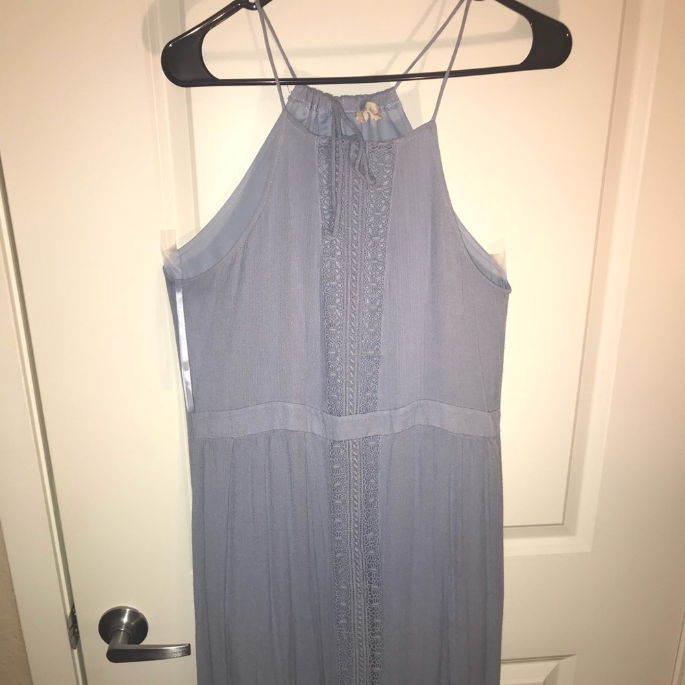 Altar’d State sky blue maxi dress
